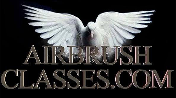 AIRBRUSH CLASSES LONDON U.K. BRITAIN INSTRUCTION